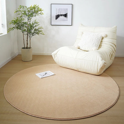 Minimalist Style Living Room Decoration Round Carpet