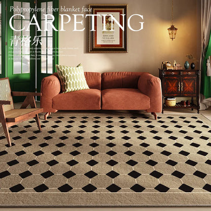 French Retro Living Room Decoration Carpets