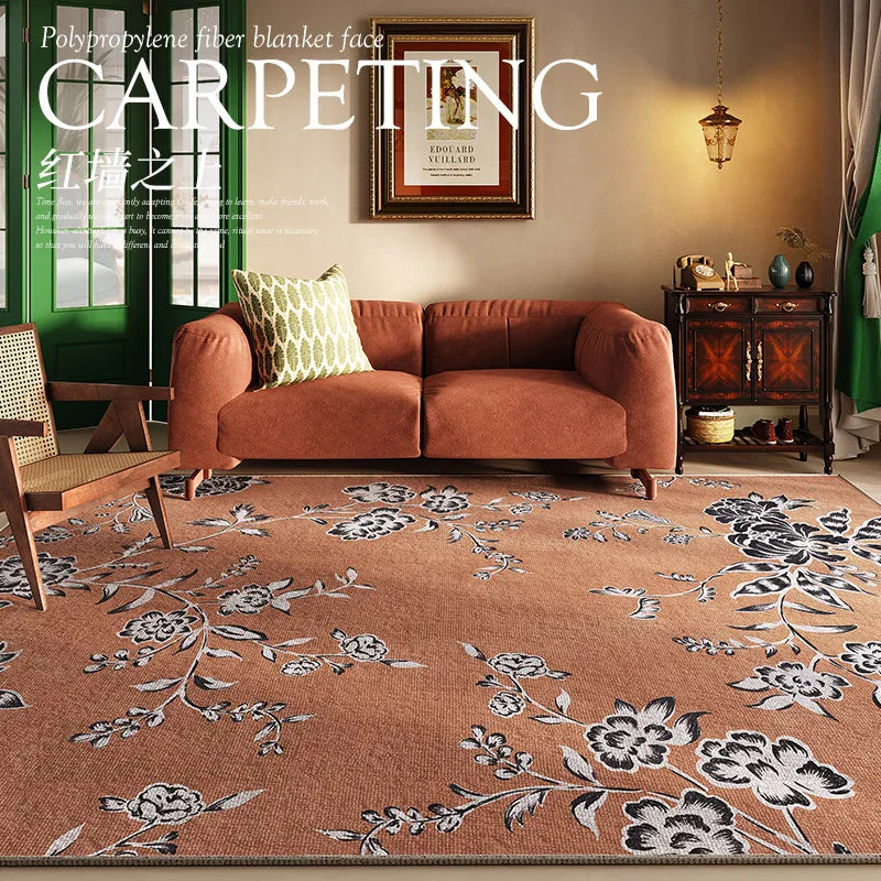 French Retro Living Room Decoration Carpets