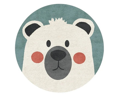 Cartoon Carpets for Living Room Cute Bedroom Deco