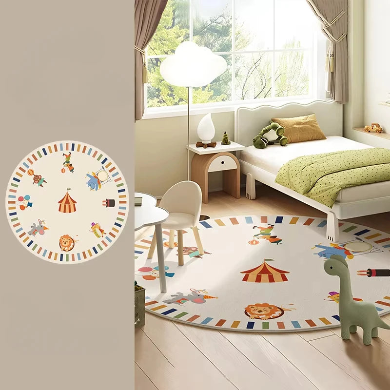 Cartoon Style Living Room Decoration Carpet