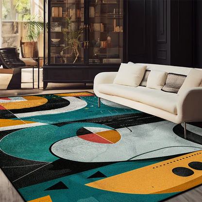 Modern Abstract Style Home Decoration Live Room Rug
