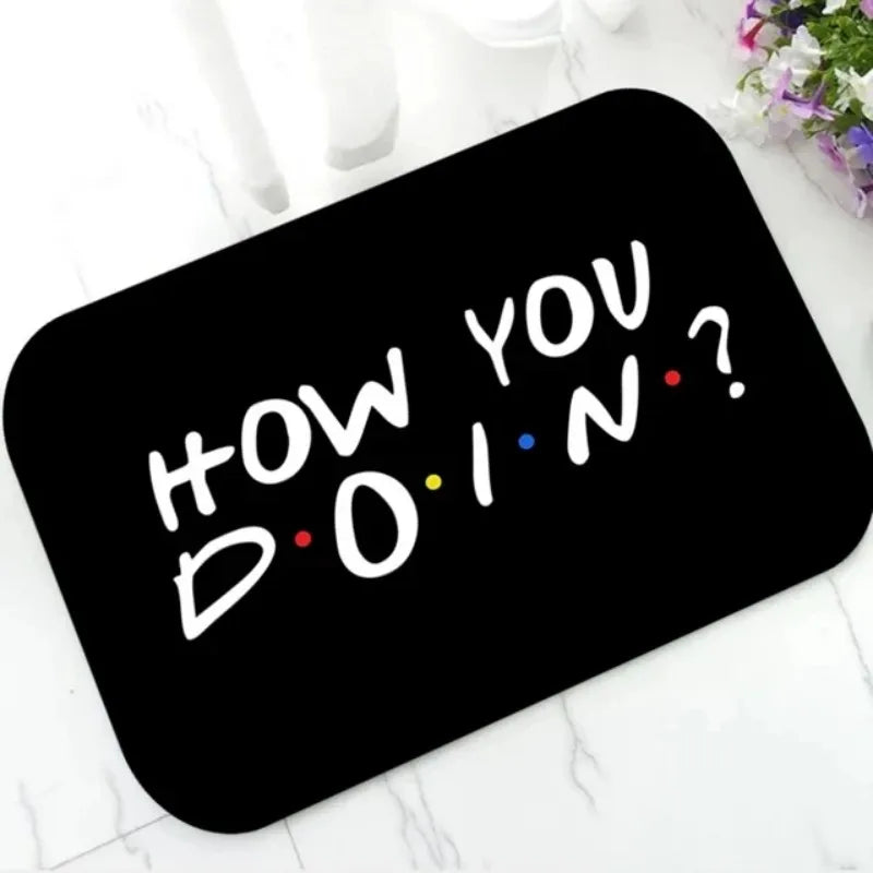 American Vintage Old Friends Entry Carpet Bedside Rug