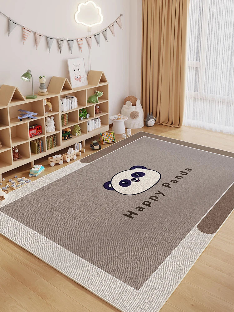 Cartoon Style Carpets Large Area Bedroom Decor Soft Carpet