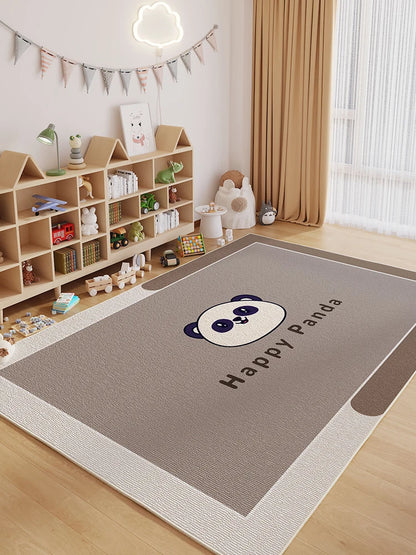 Cartoon Style Carpets Large Area Bedroom Decor Soft Carpet