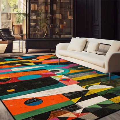 Modern Abstract Style Home Decoration Live Room Rug