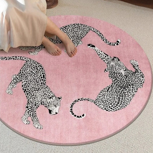 Modern Style Bedroom Decor Round Carpet