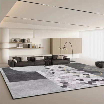 Modern Geometric Large Rugs for Living Room