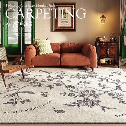 French Retro Living Room Decoration Carpets