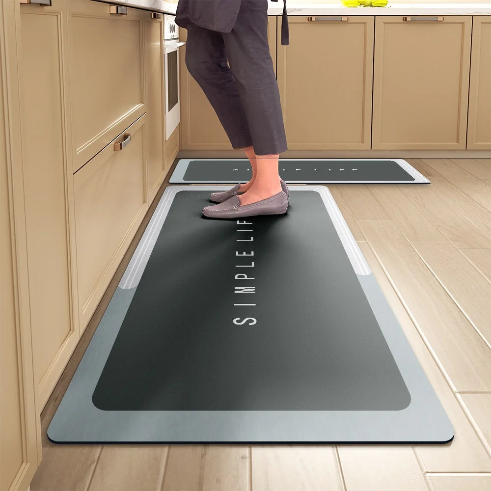 Soft Waterproof Non-Slip Kitchen Floor Mat