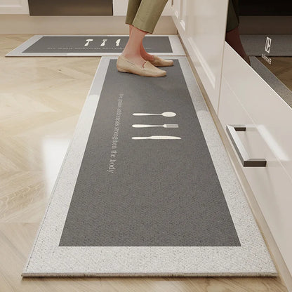 1/2PC Cartoon Easy To Manage Kitchen Floor Mat