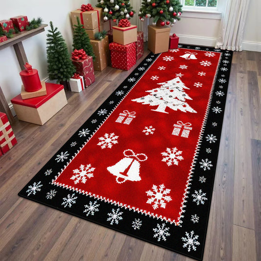 Christmas Style Corridor Carpet Living Room Bedroom Large Area Stair Rugs