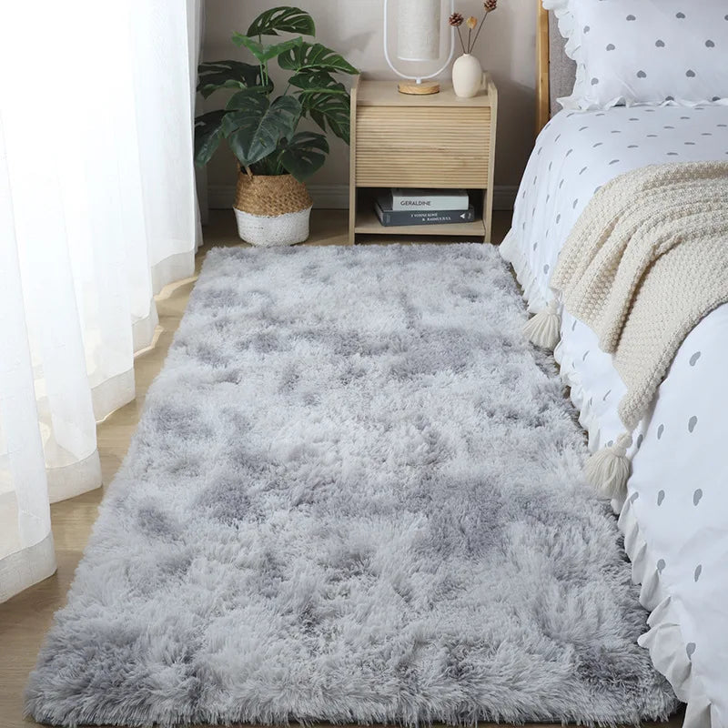 Warm Carpet Bedroom Bedside Blanket Home Living Room