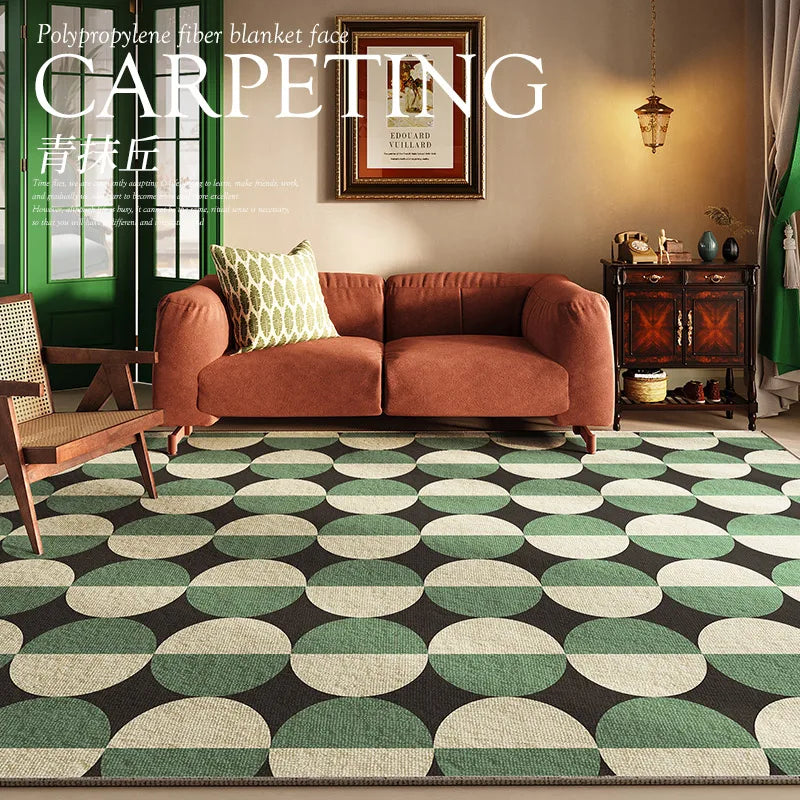 French Retro Living Room Decoration Carpets