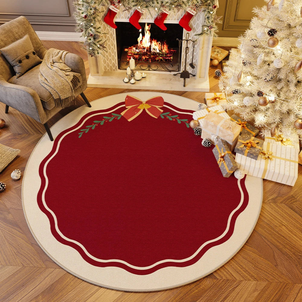 Christmas Tree in Bedroom Decoration Home Rugs