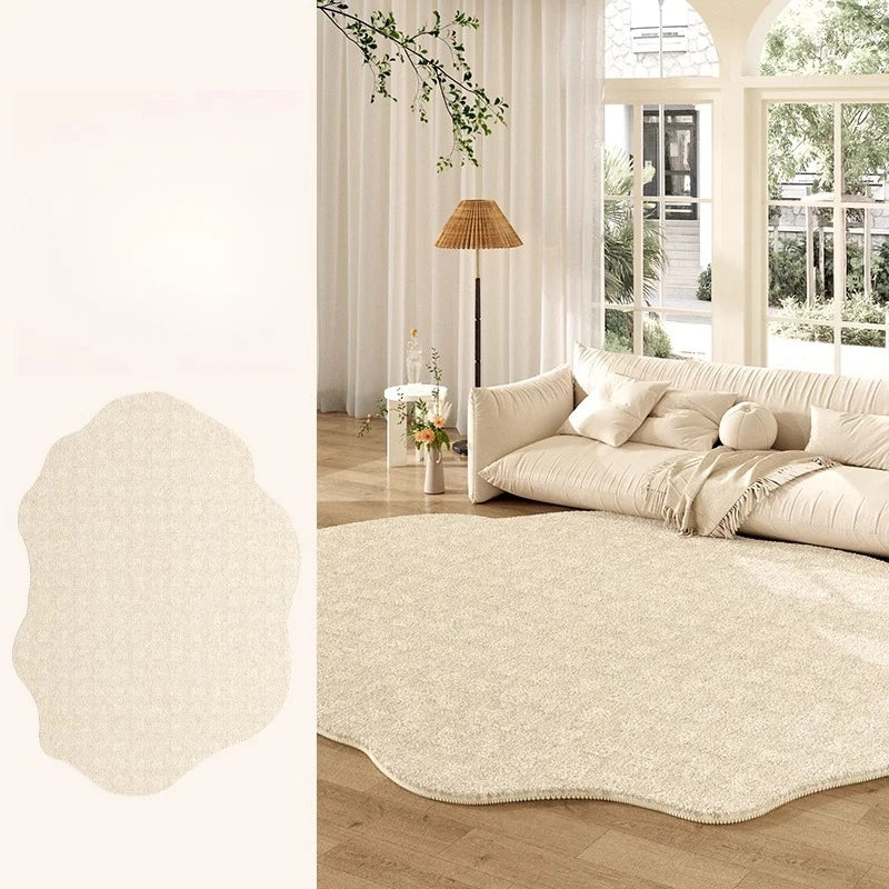 Fluffy Soft Lounge Floor Mat Thickend Plush Bedside Rug