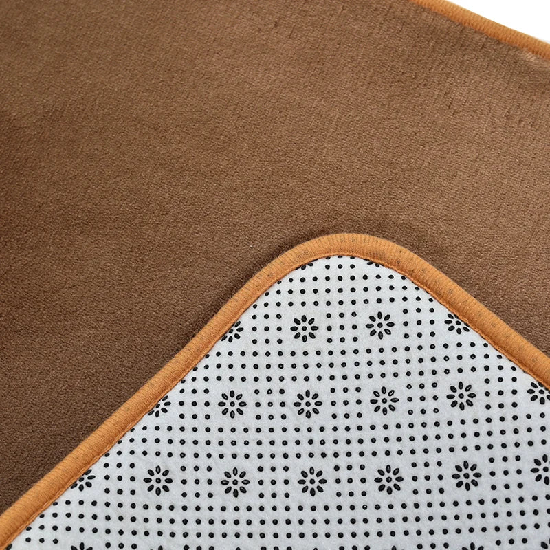 U-Shape Anti-Slip Absorbent Bathroom Toilet Mat