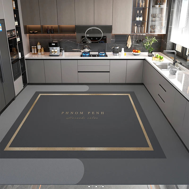 Modern Minimalist Balcony Washable Carpet