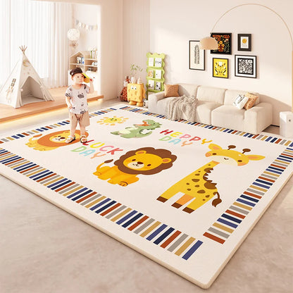Cartoon Style Living Room Decoration Carpet