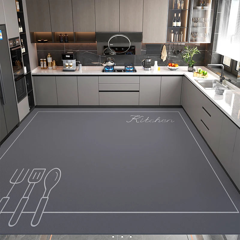 Modern Minimalist Balcony Washable Carpet