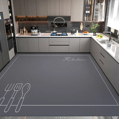 Modern Minimalist Balcony Washable Carpet