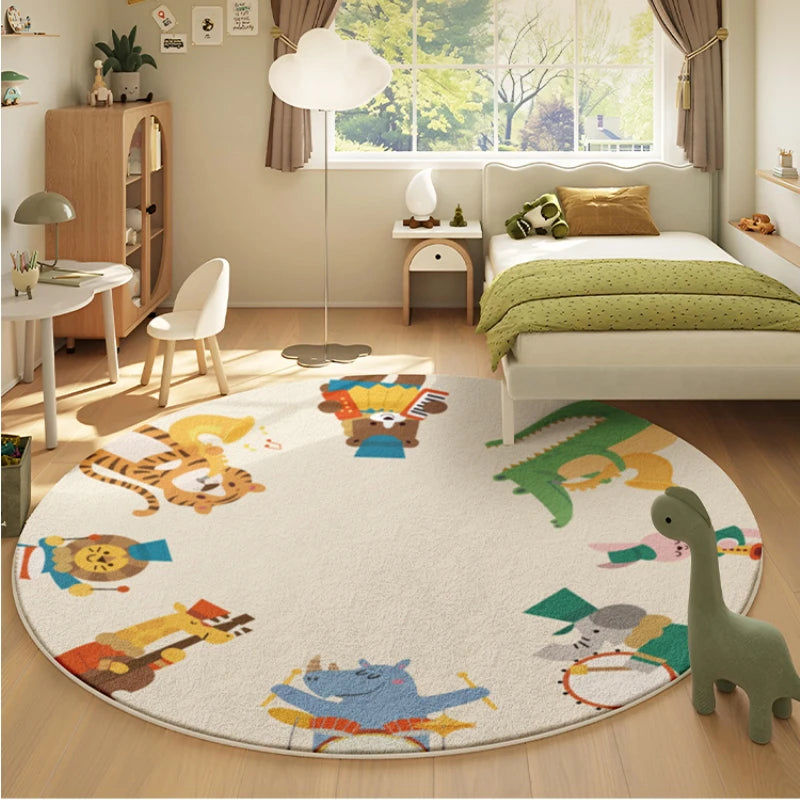 Cartoon Style Living Room Decoration Carpet