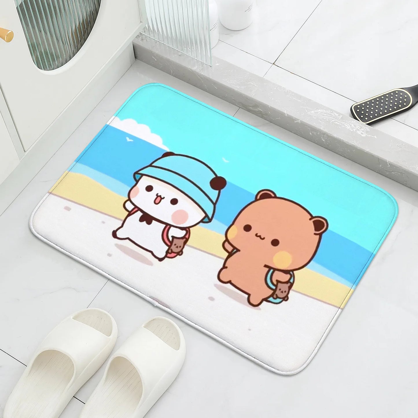 1PC Bubu and Dudu Cute Cartoon Non-Slip Welcome Mat