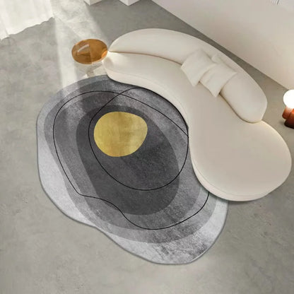 Heterogonal Bedroom Decor Plush Carpet