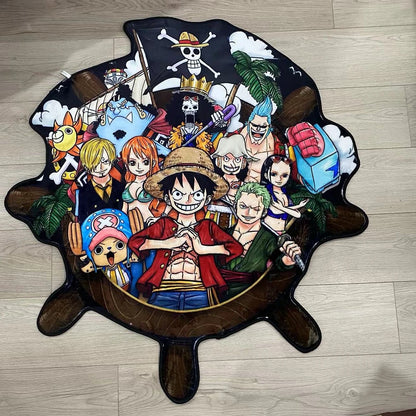 Anime One Pieces Manga Soft Anti-slip Area Rugs