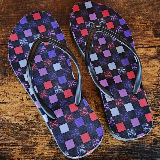 Flip Flops - "EOD Bomb Flag Blocks" Size 5/6